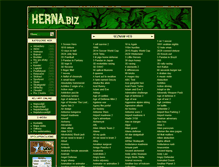 Tablet Screenshot of hry-online.herna.biz